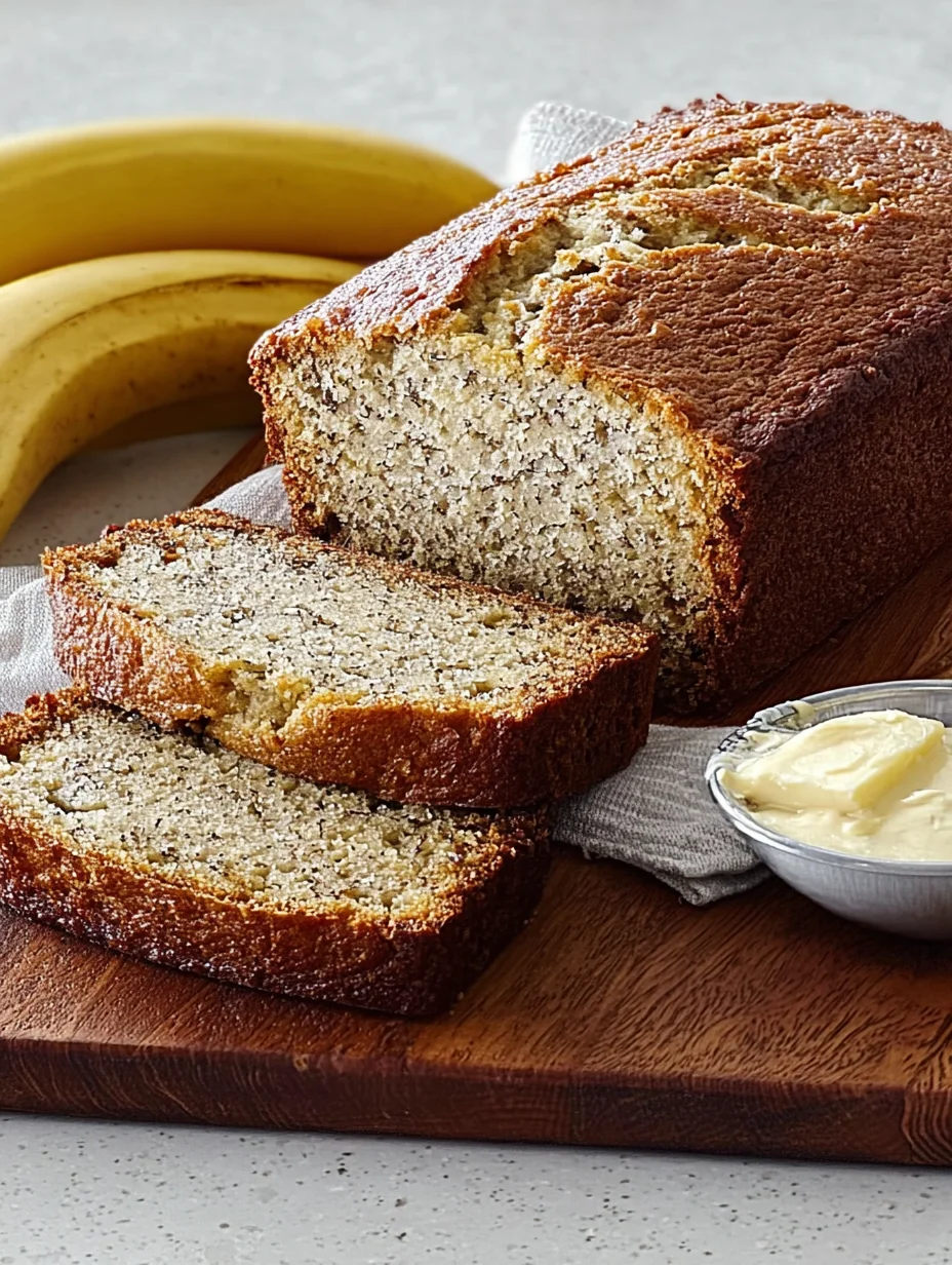 Easy Moist Banana Bread