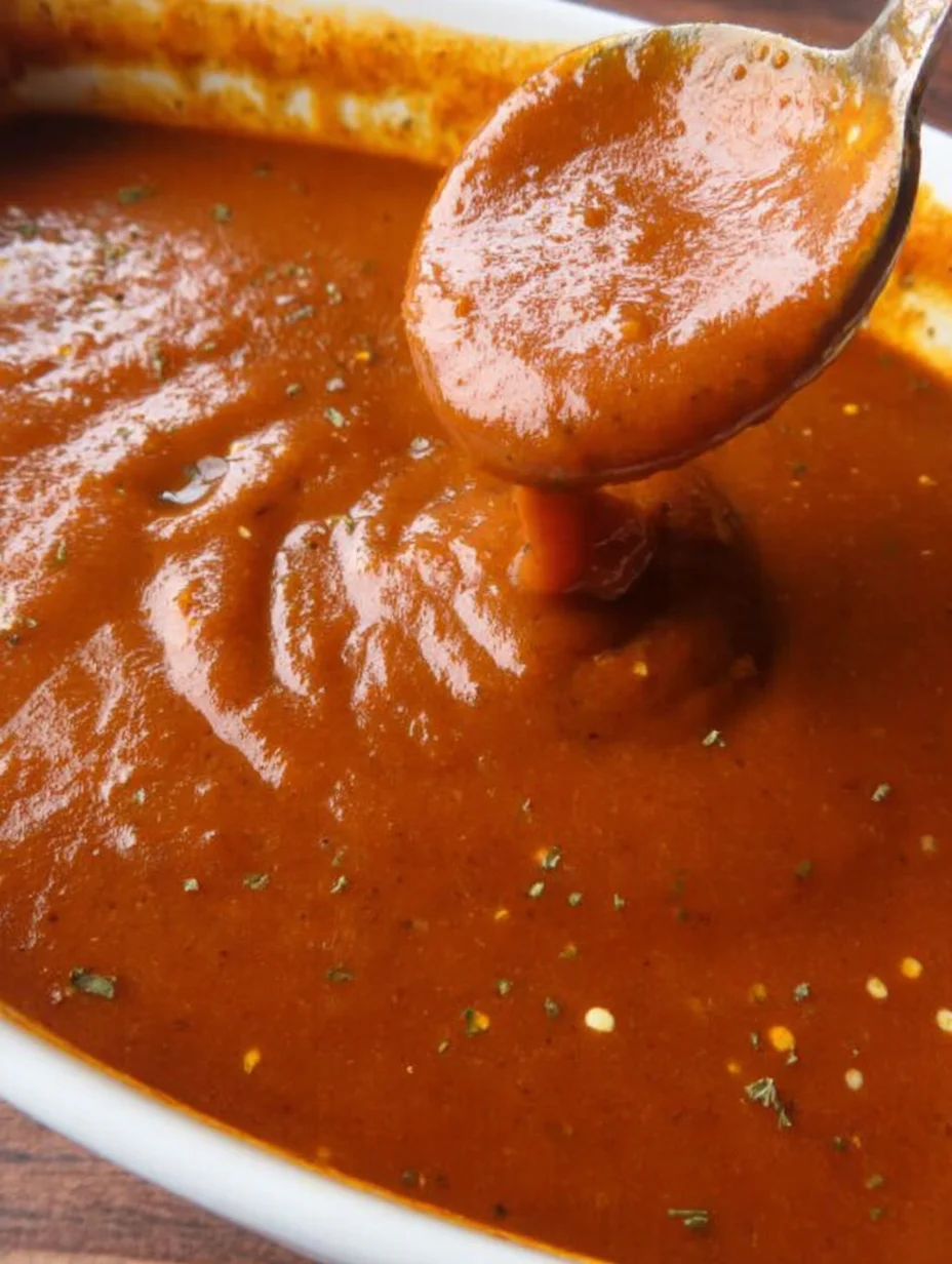 Easy Red Enchilada Sauce