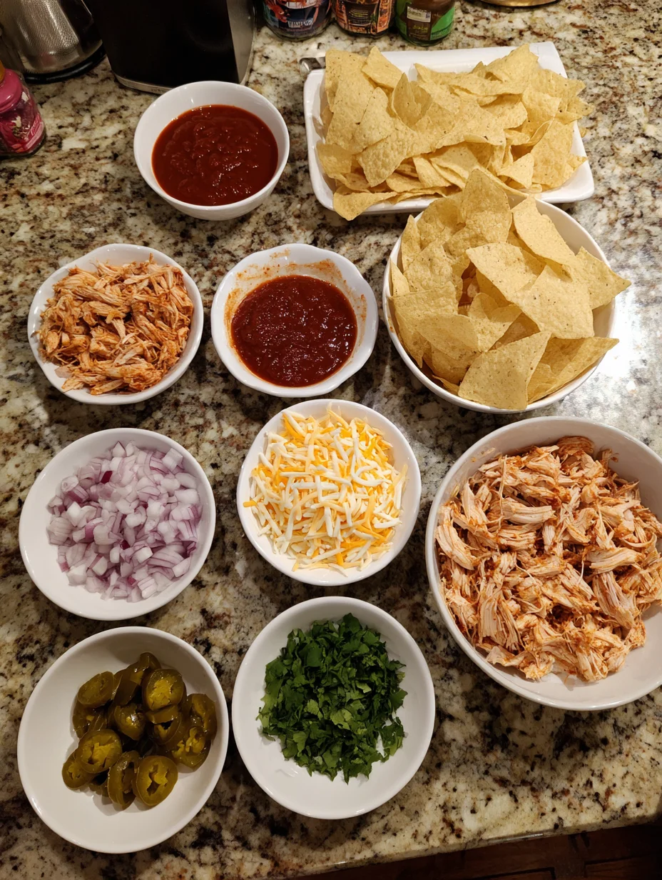 Easy Sheet Pan BBQ Chicken Nachos