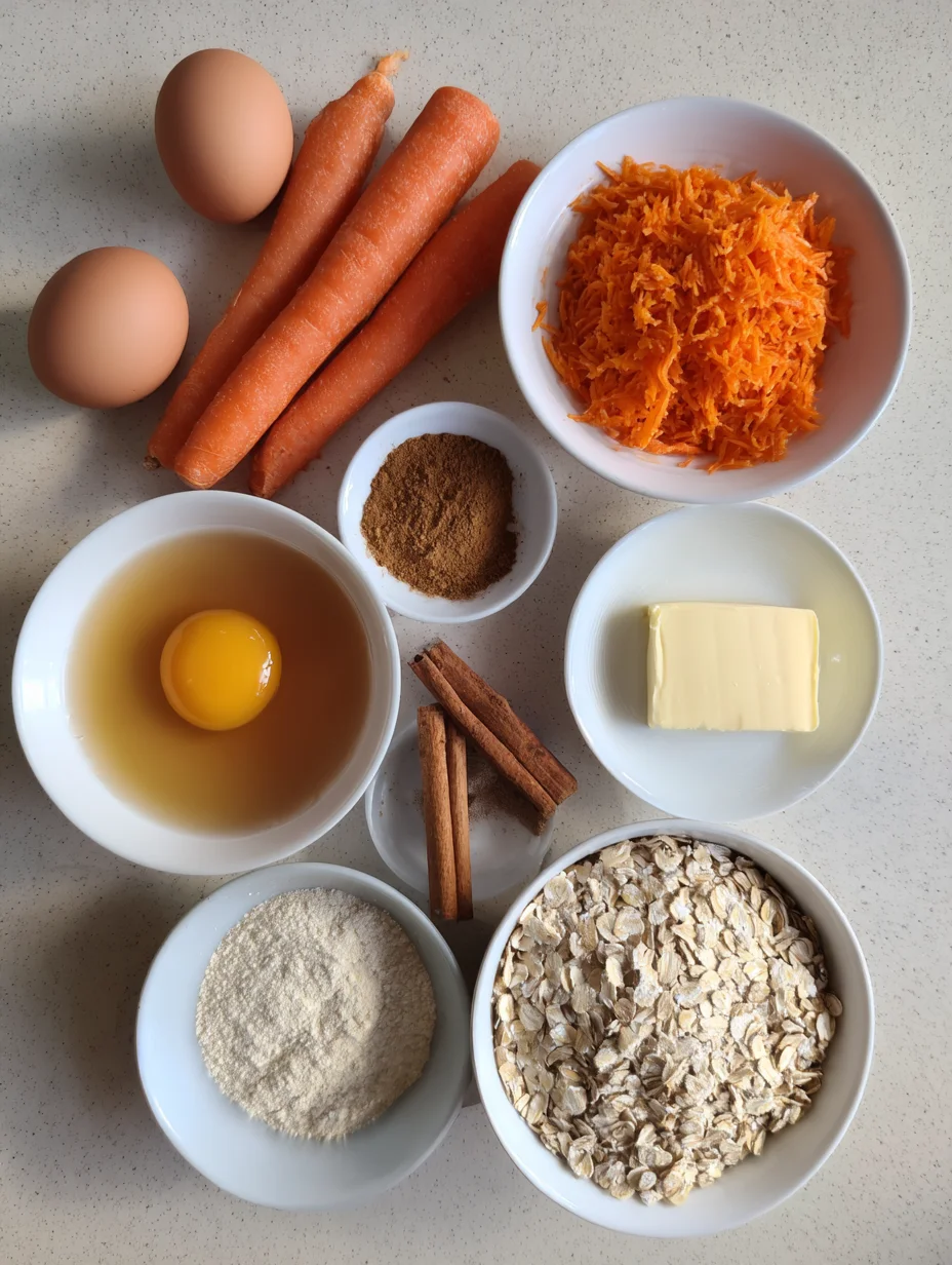 Flourless Oatmeal Carrot Cake