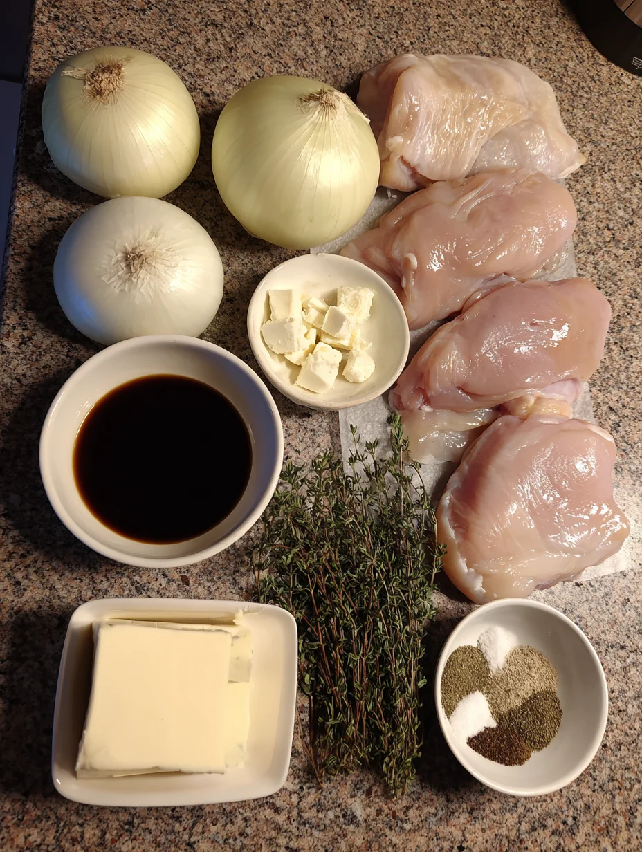 French Onion Chicken Bake