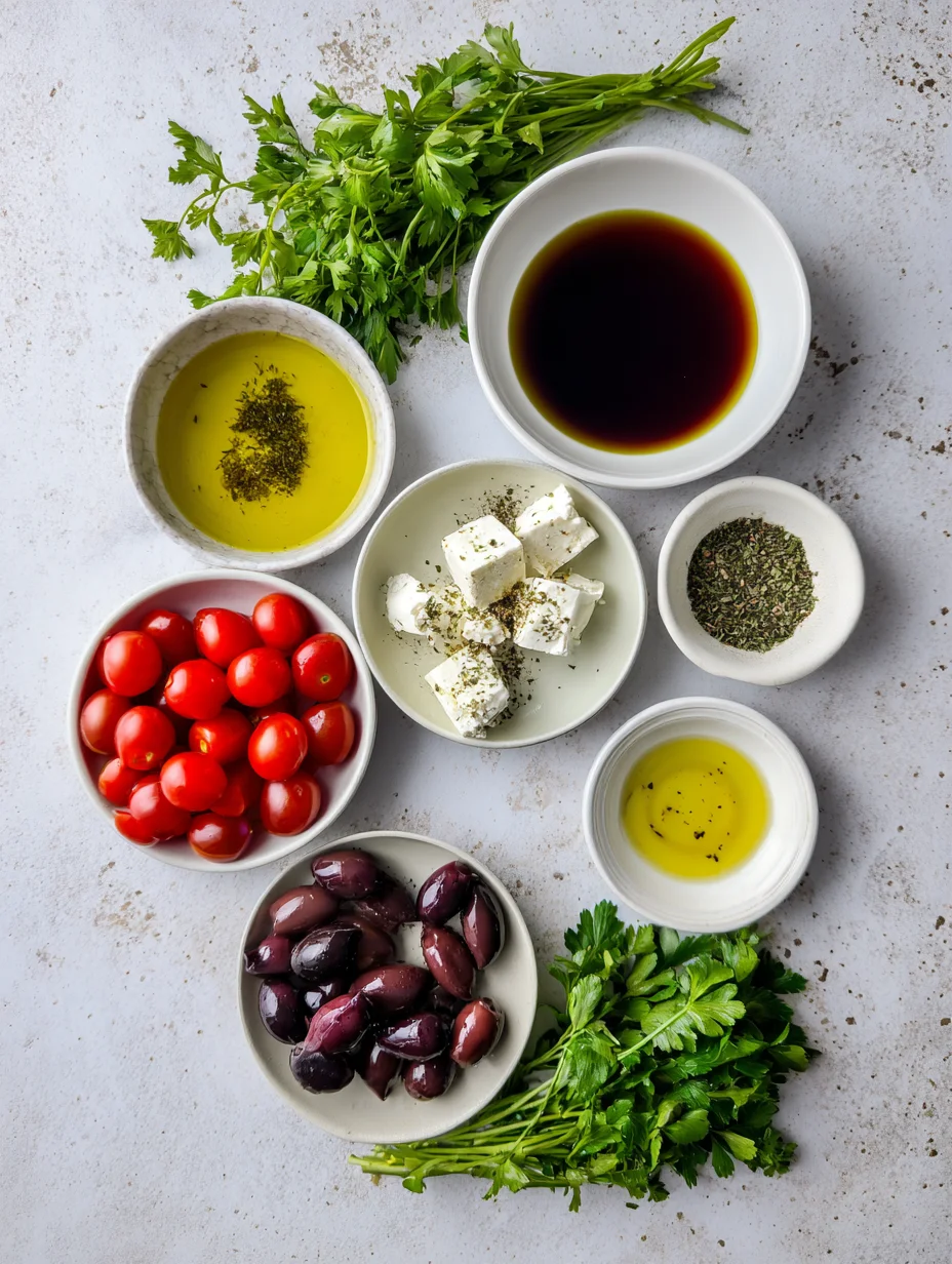 Greek Orzo Pasta Salad