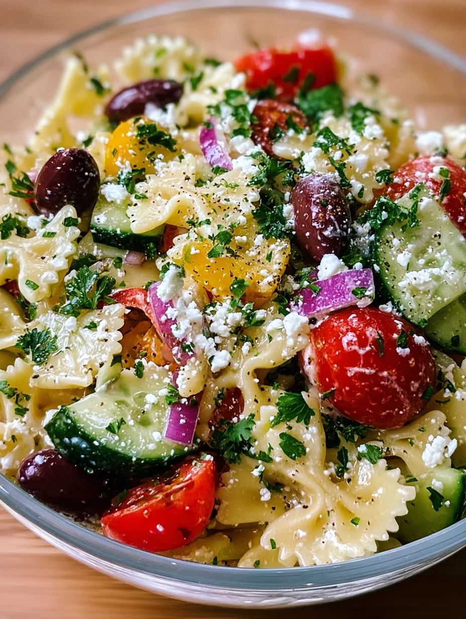 Greek Pasta Salad