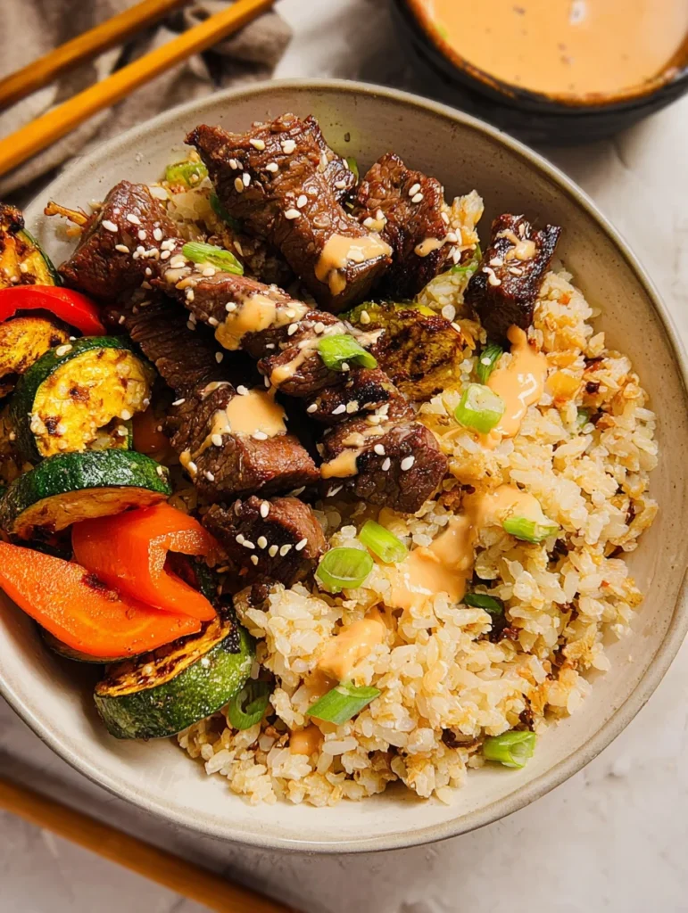Hibachi Steak Bowls