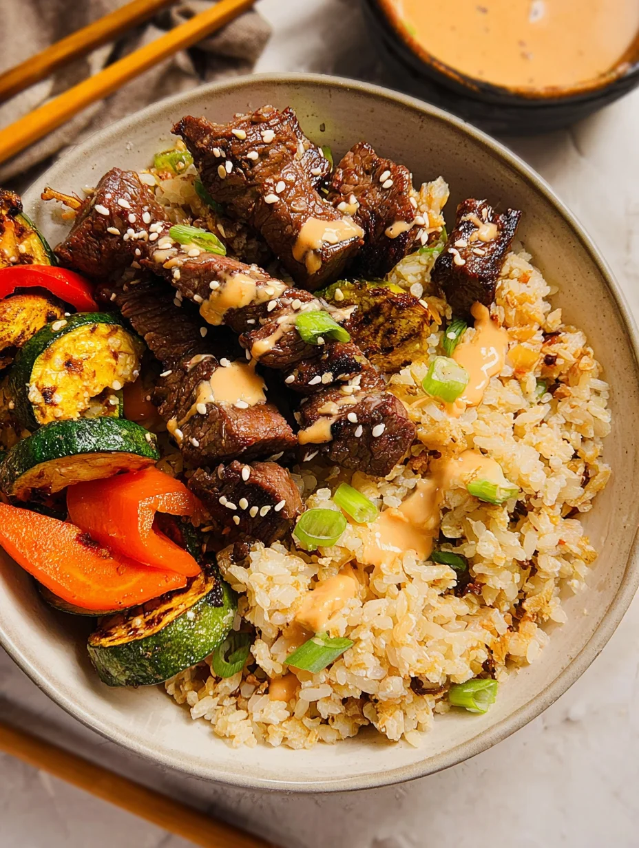 Hibachi Steak Bowls