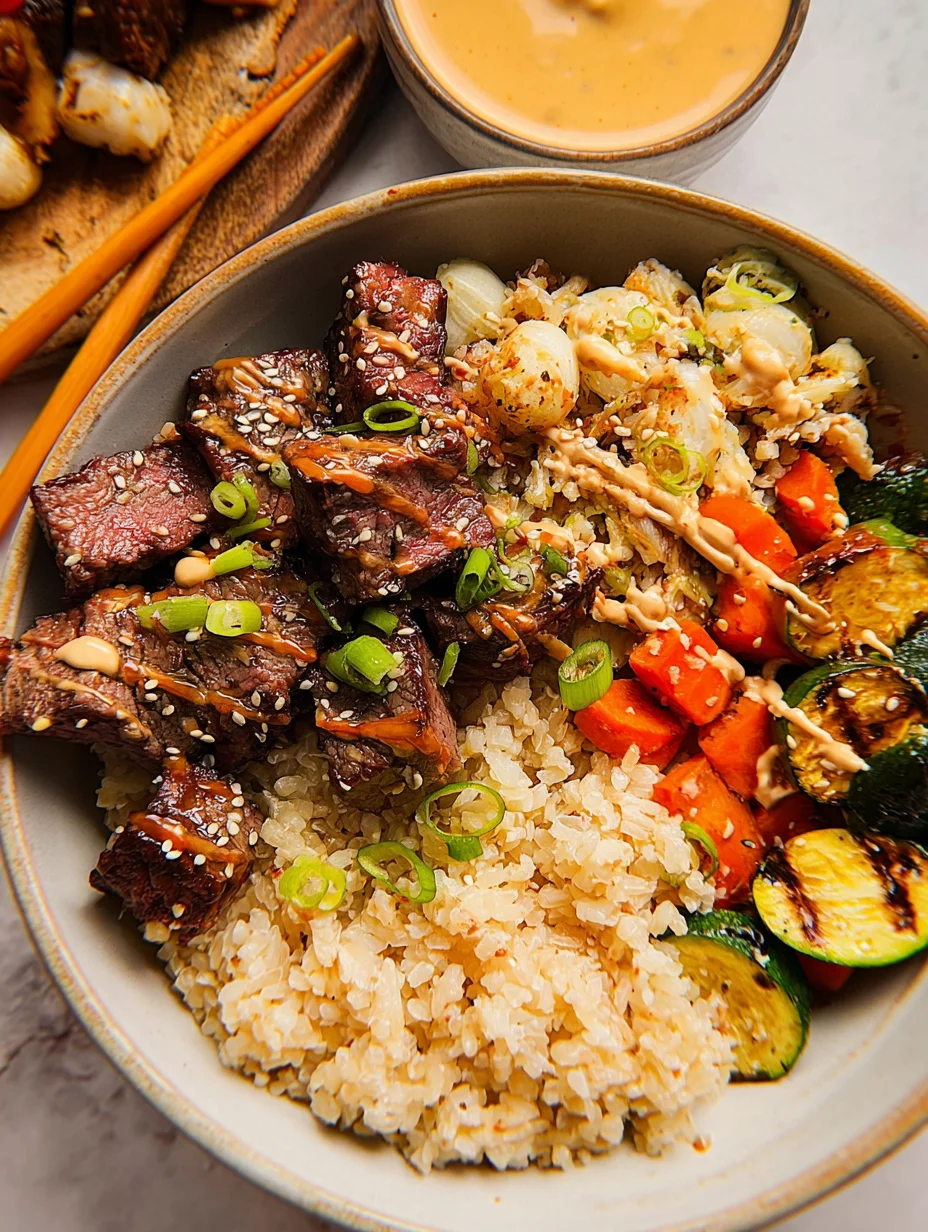 Hibachi Steak Bowls