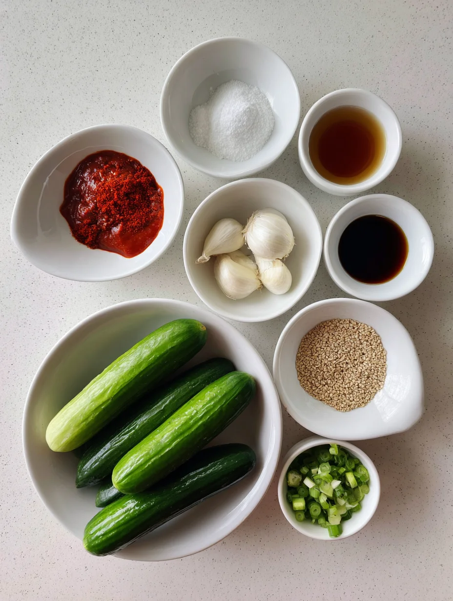 Korean Cucumber Salad