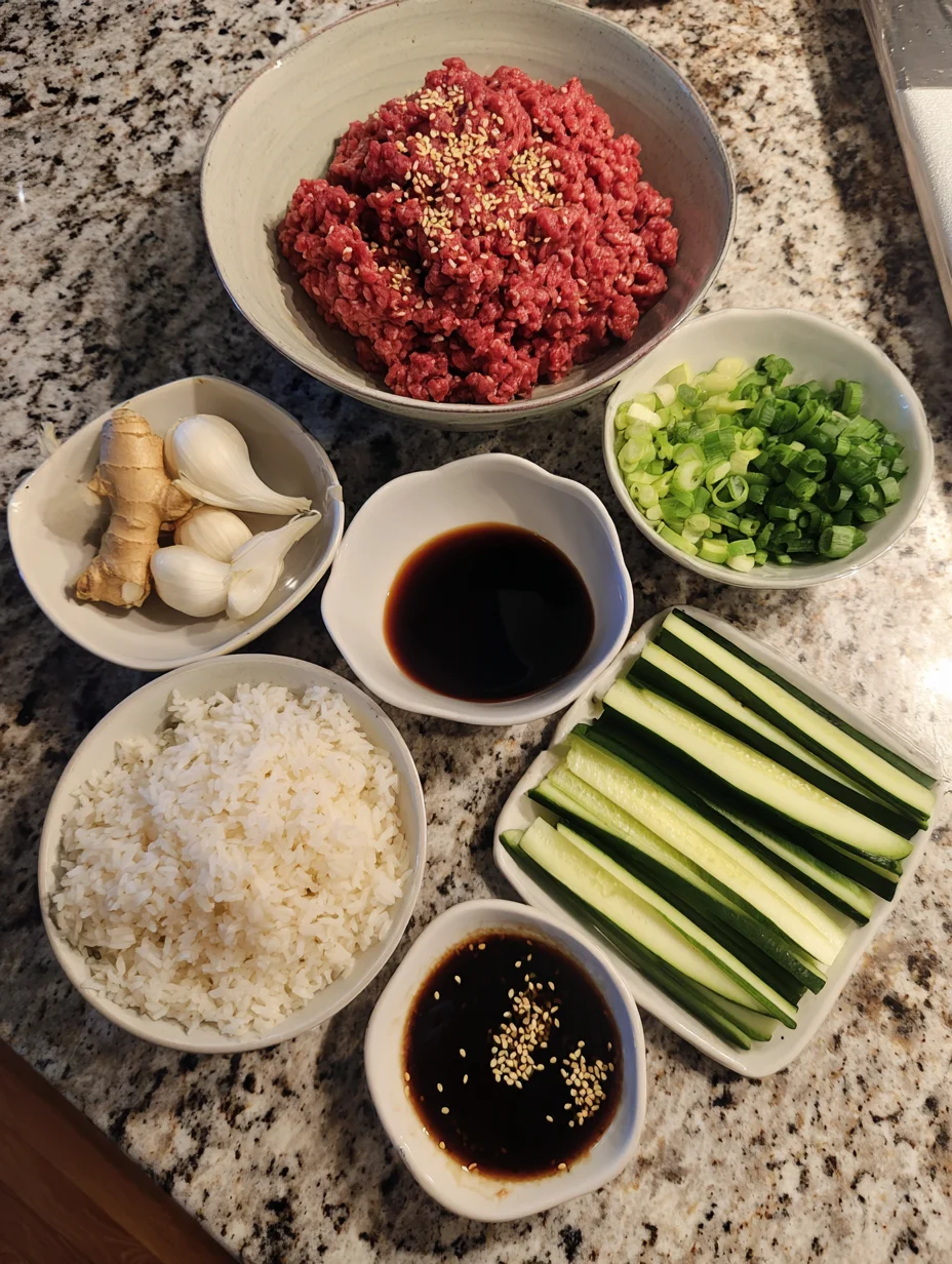Korean Ground Beef Bowl