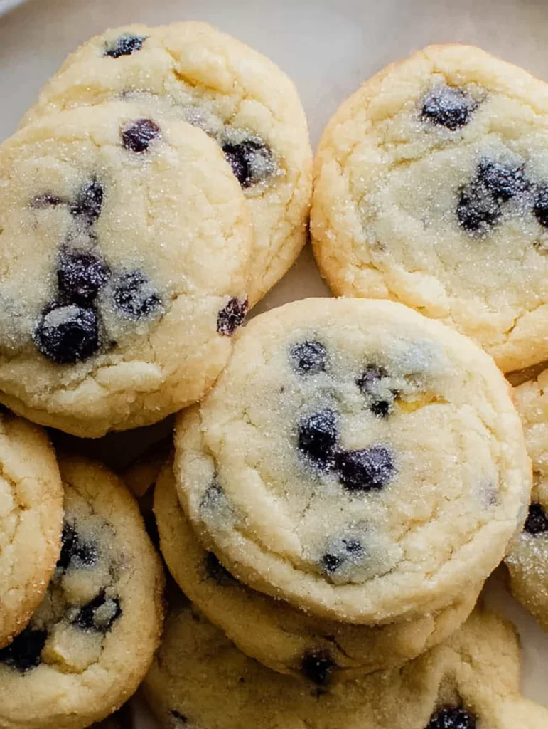 Lemon Blueberry Cookies
