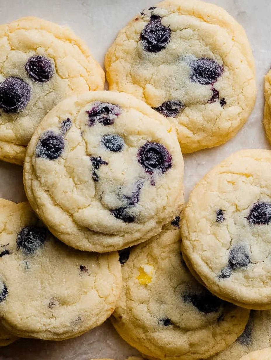 Lemon Blueberry Cookies