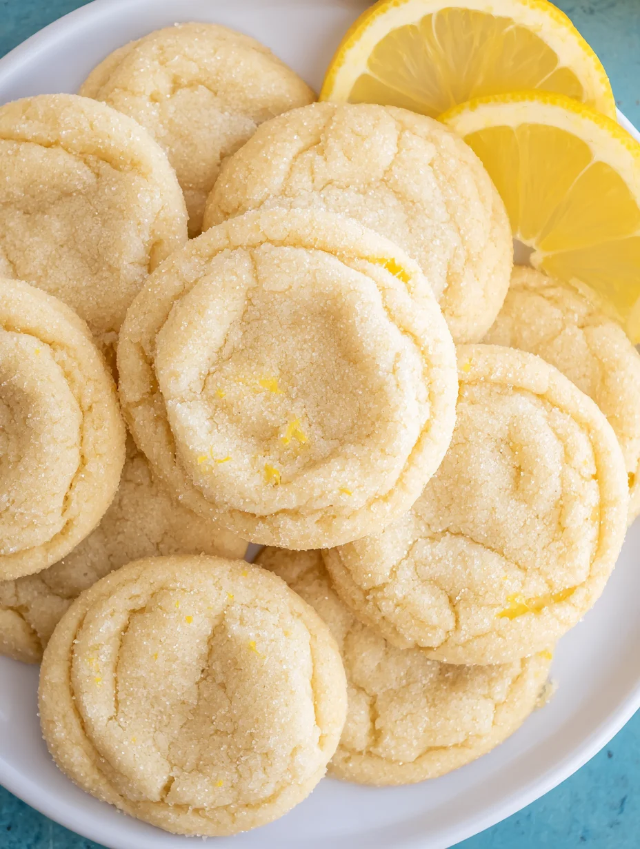 Lemon Sugar Cookies