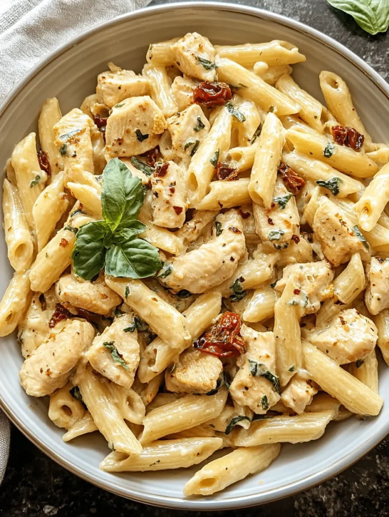 Marry Me Chicken Pasta