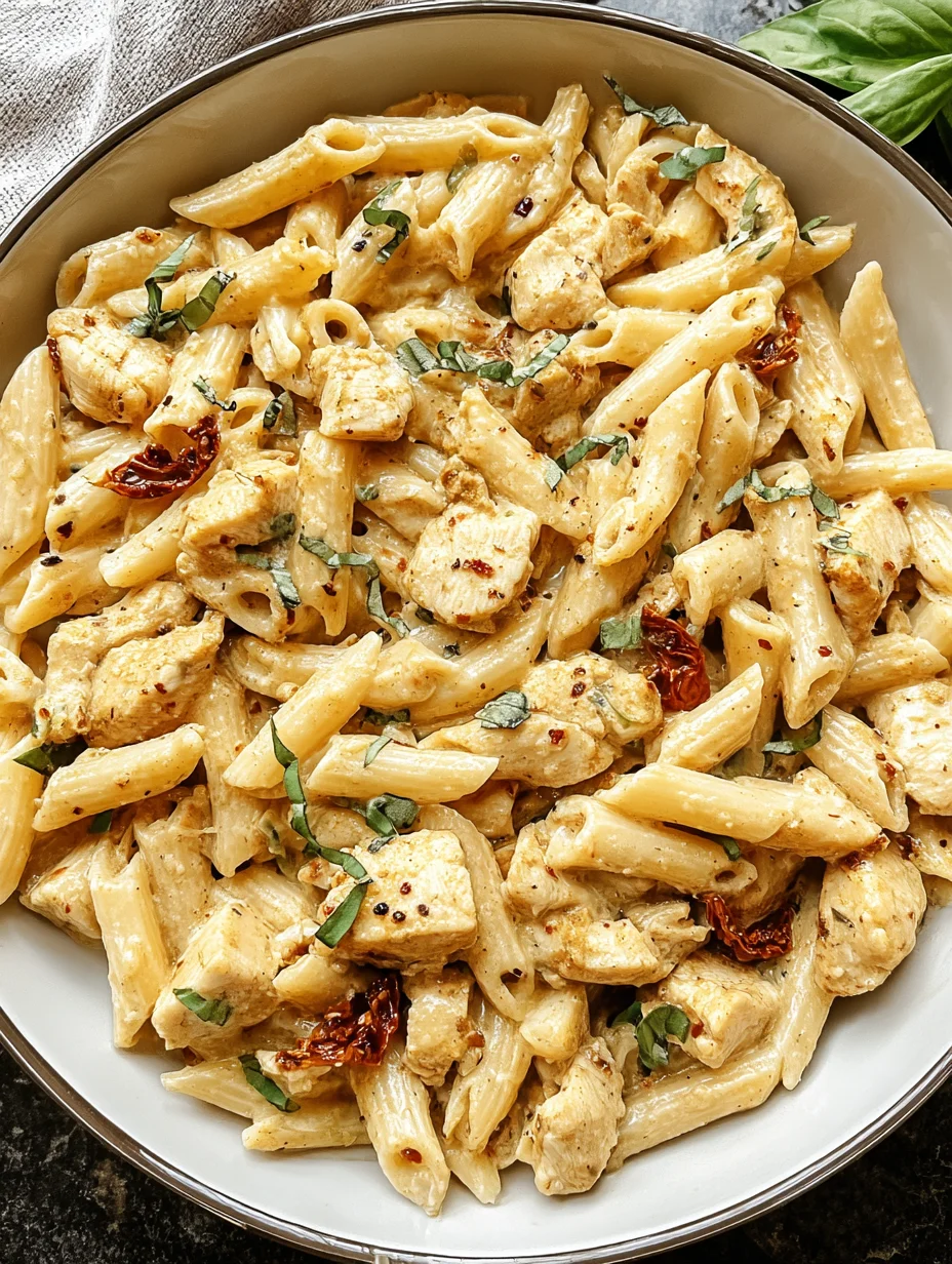 Marry Me Chicken Pasta