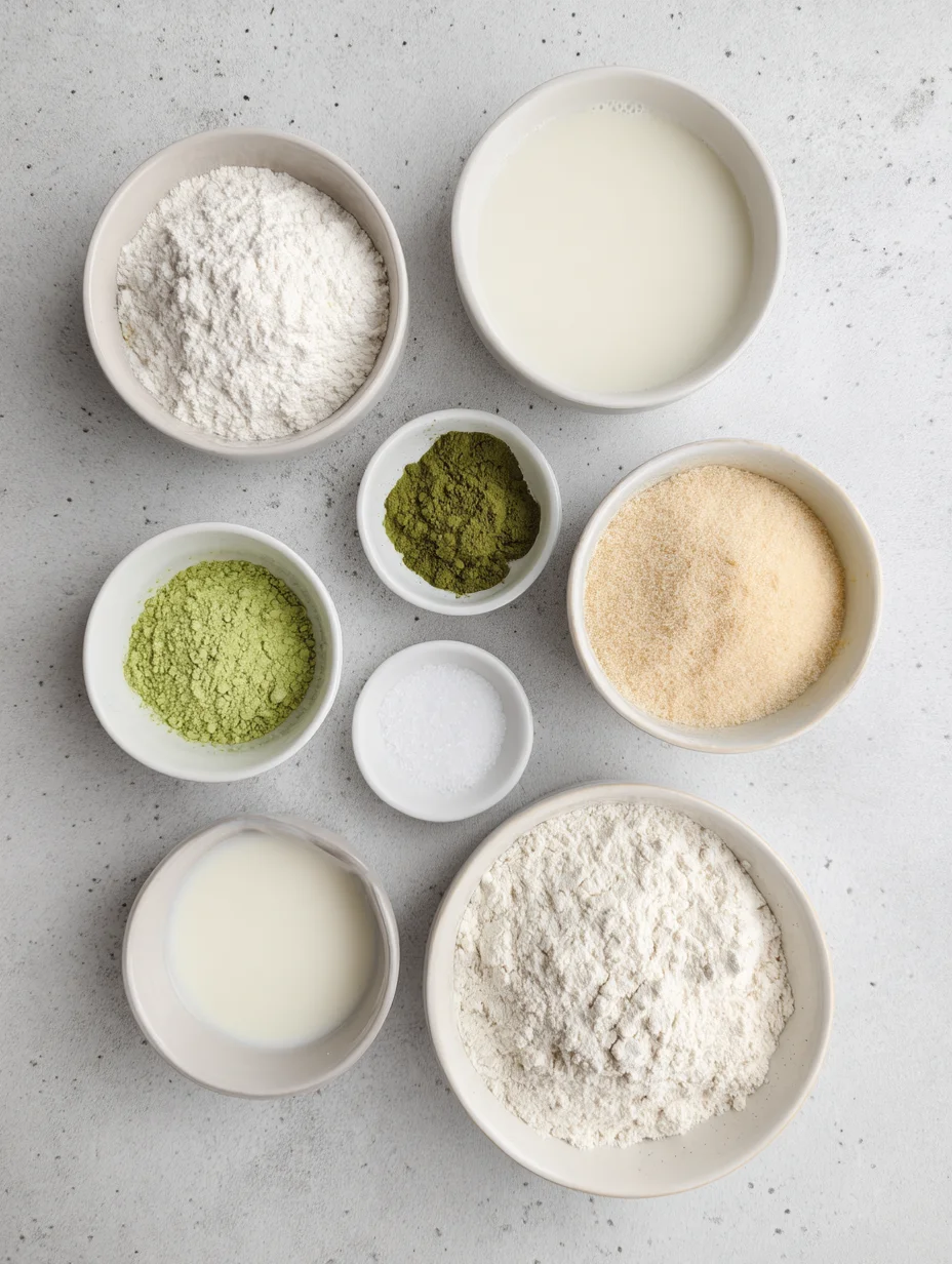 Matcha Milk Bread Turtles
