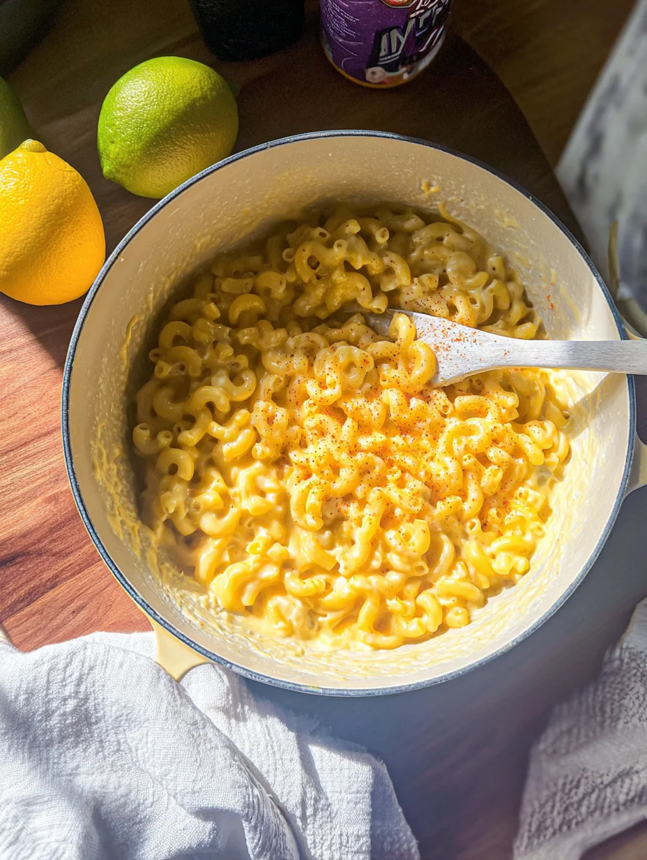 One Pot Creamy Mac and Cheese