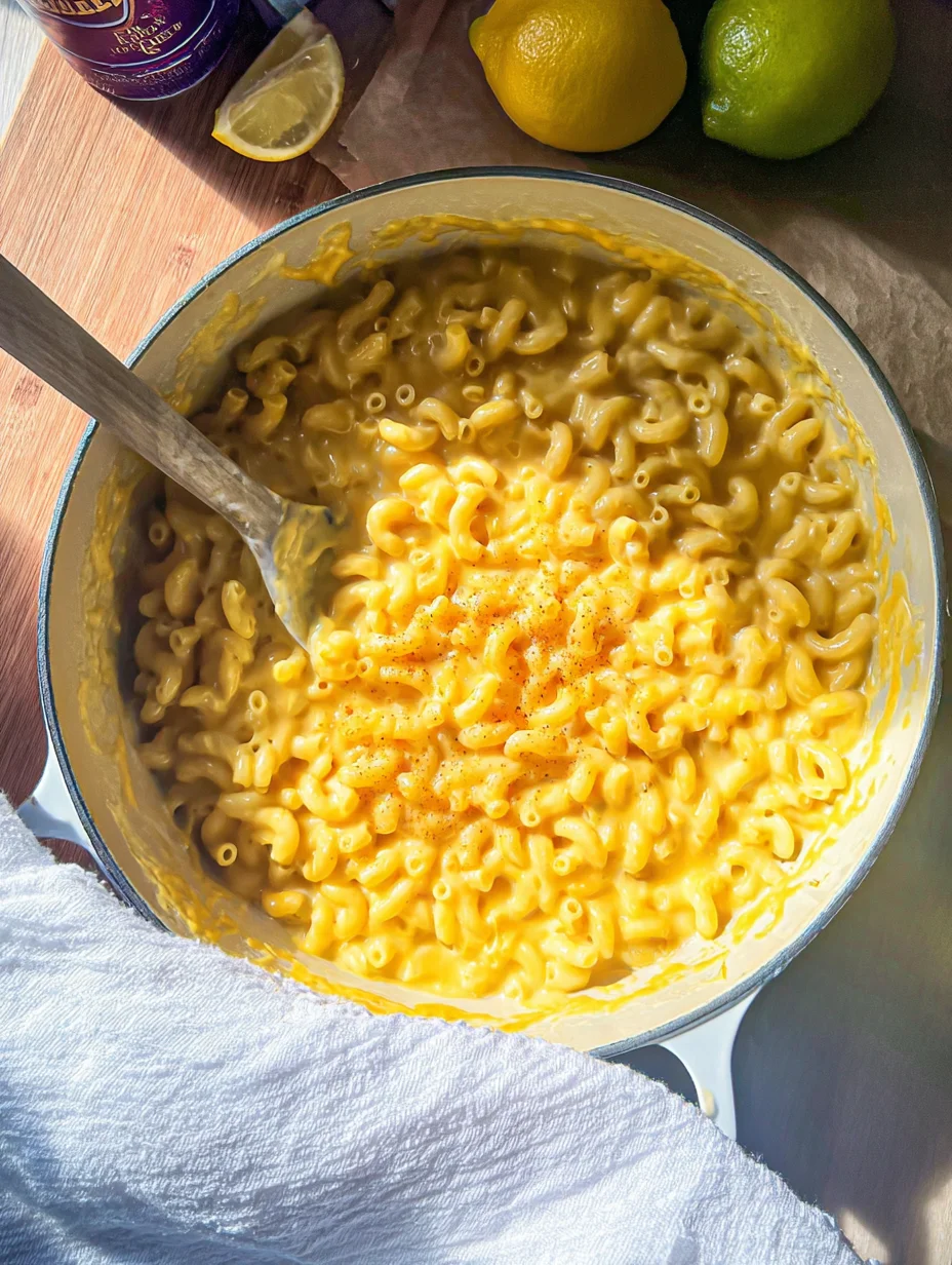 One Pot Creamy Mac and Cheese
