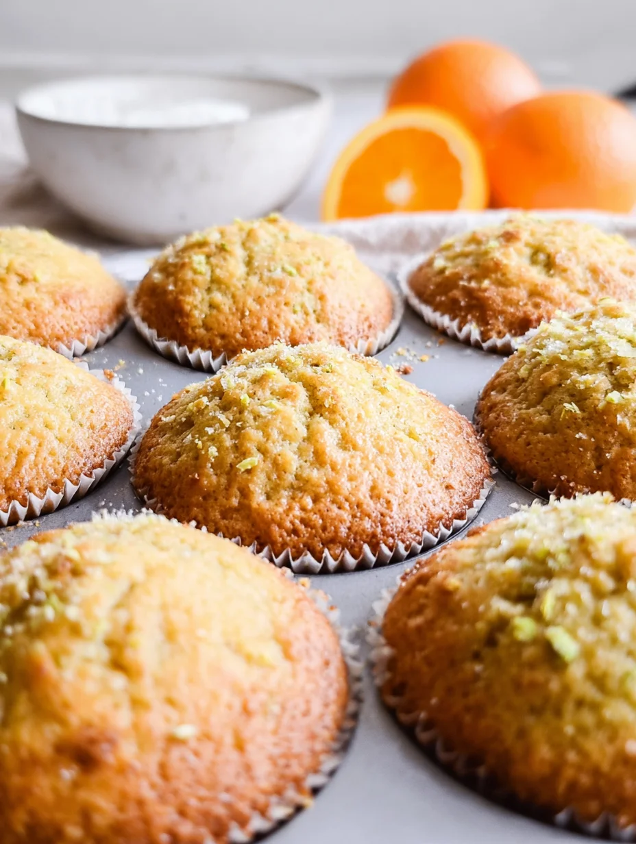 Orange and Cardamom Muffins