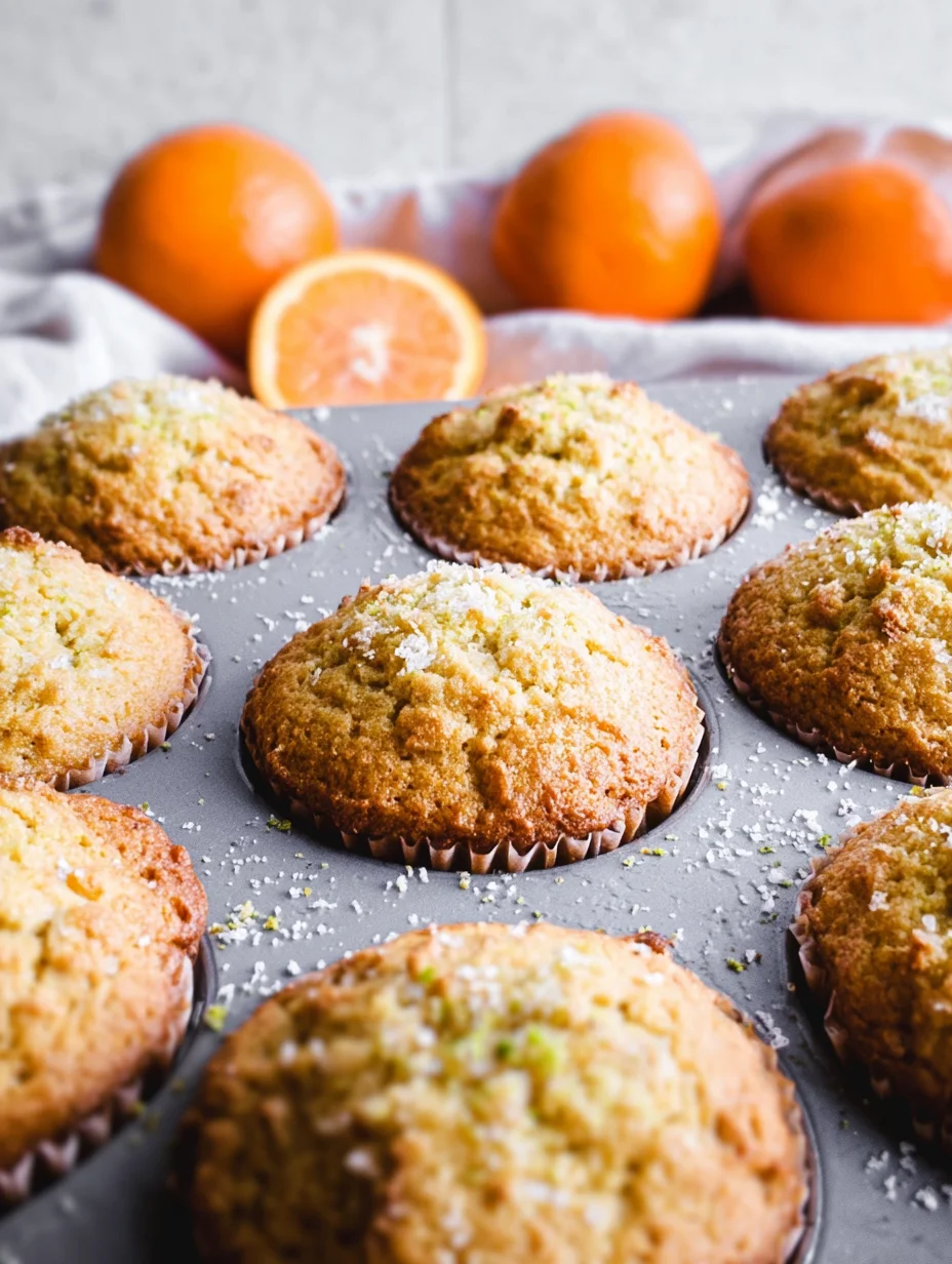 Orange and Cardamom Muffins