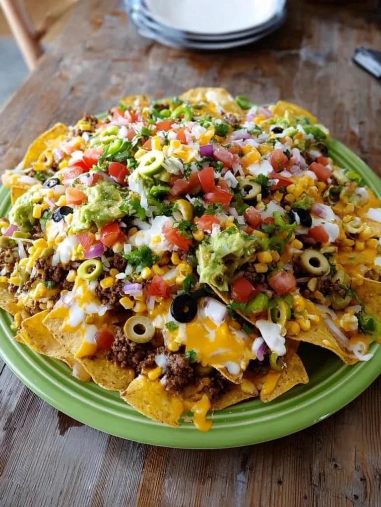 Oven-Baked Nachos
