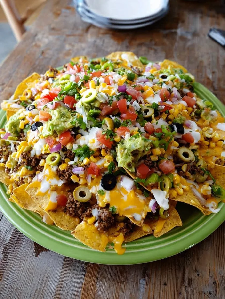Oven-Baked Nachos