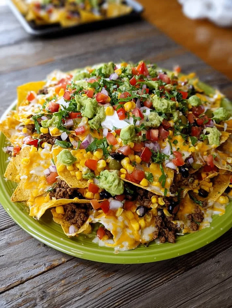 Oven-Baked Nachos