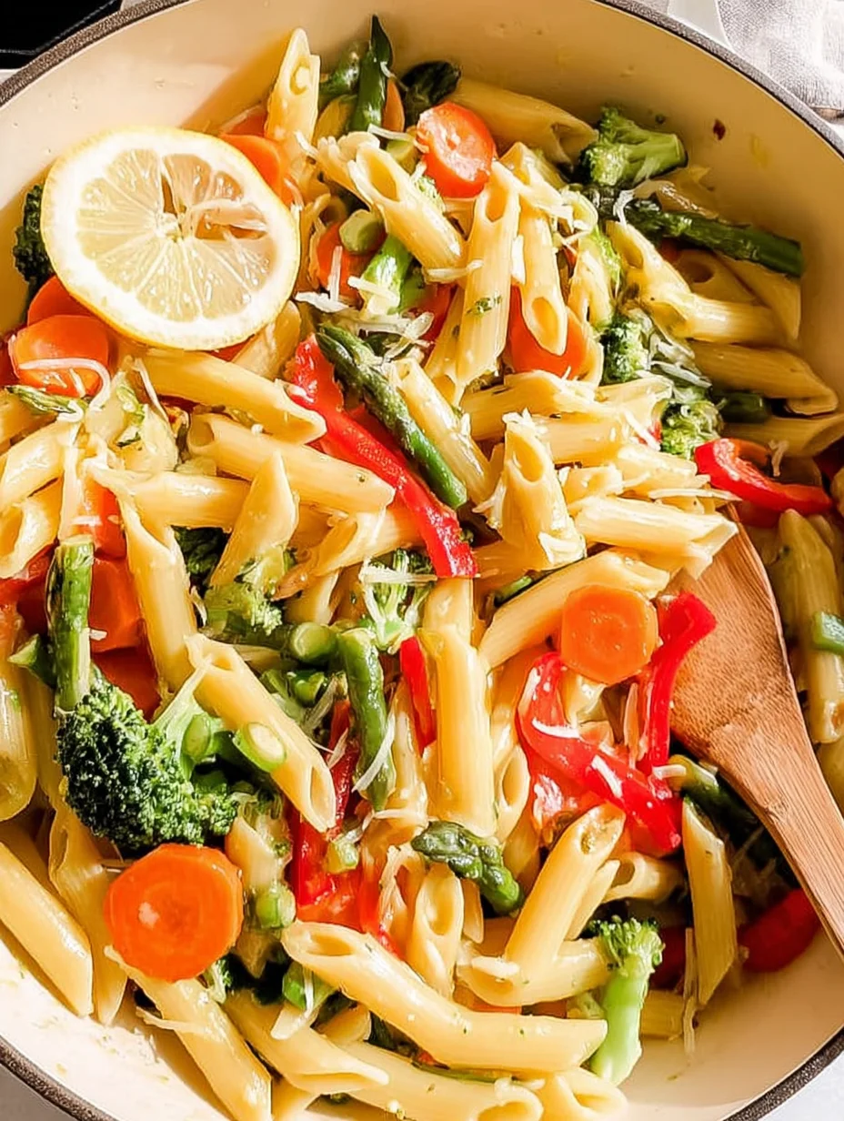Penne Pasta Primavera