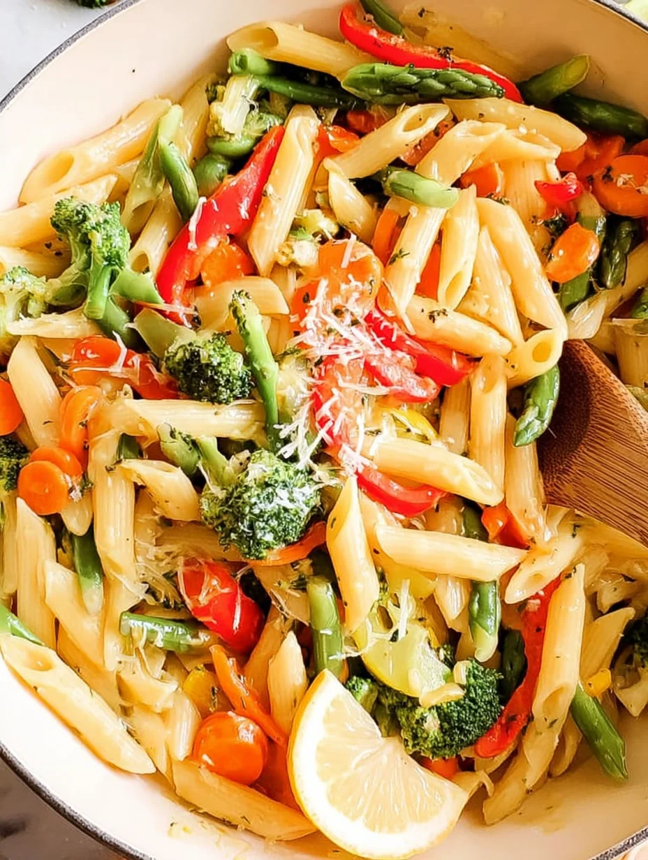 Penne Pasta Primavera