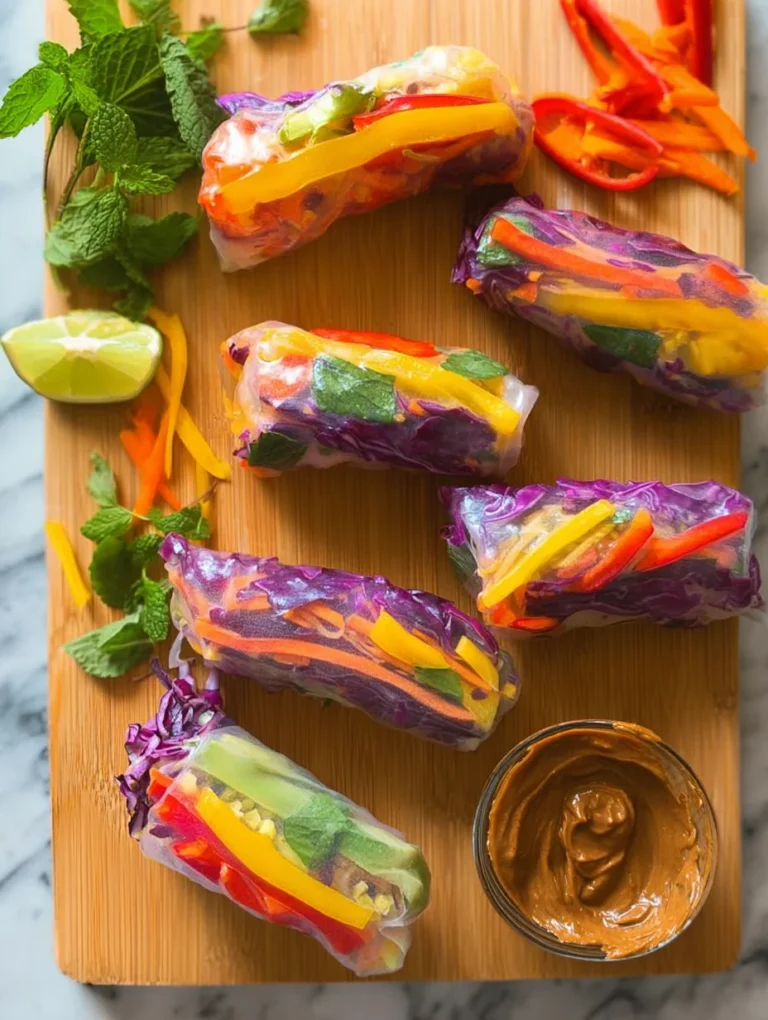 Rainbow Spring Rolls