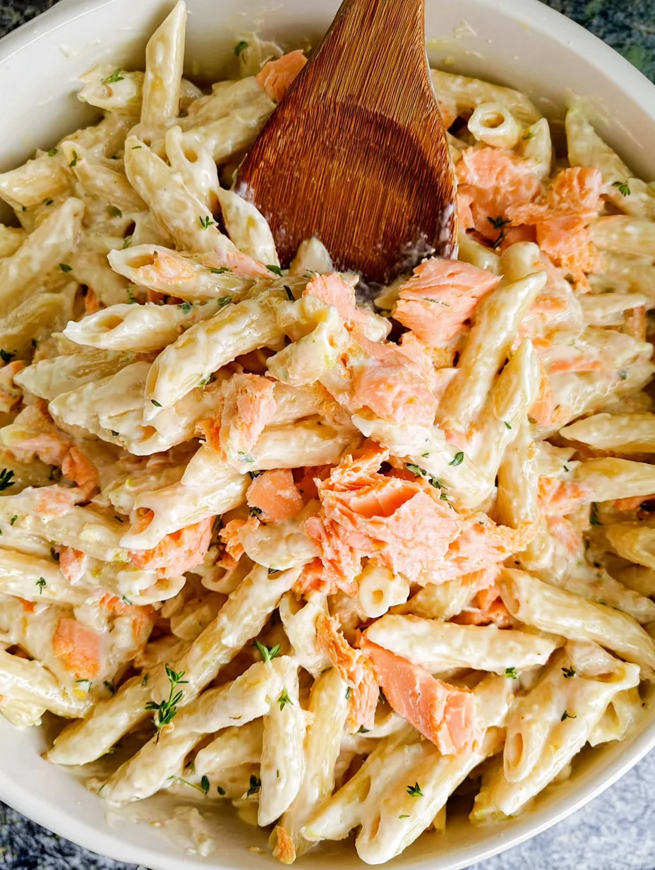 Salmon Alfredo