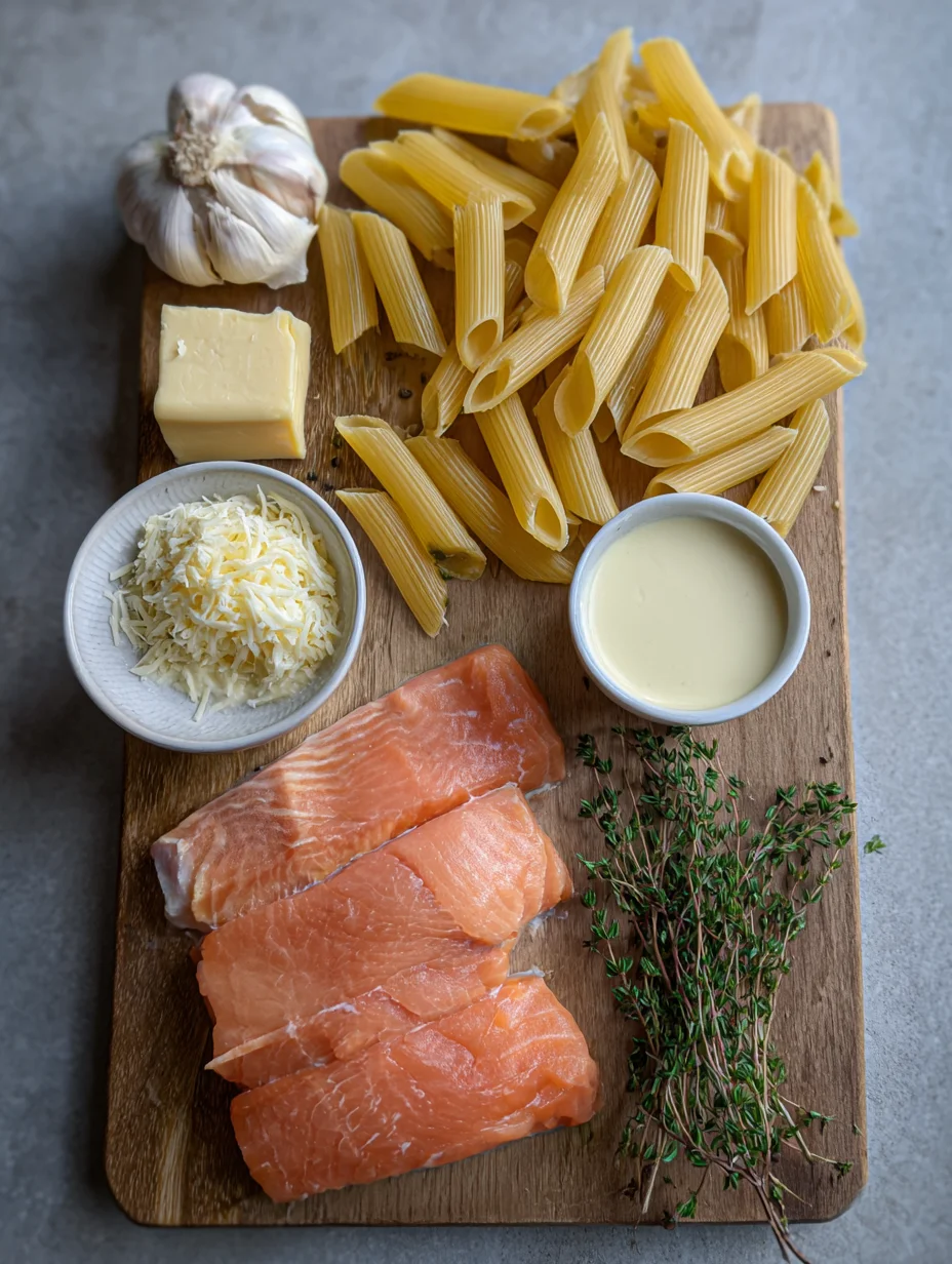 Salmon Alfredo