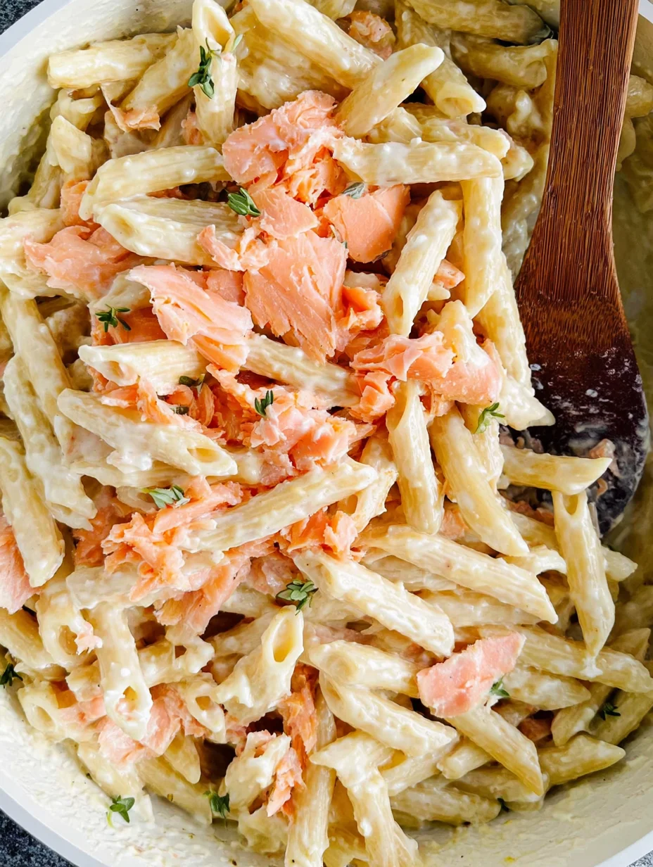 Salmon Alfredo
