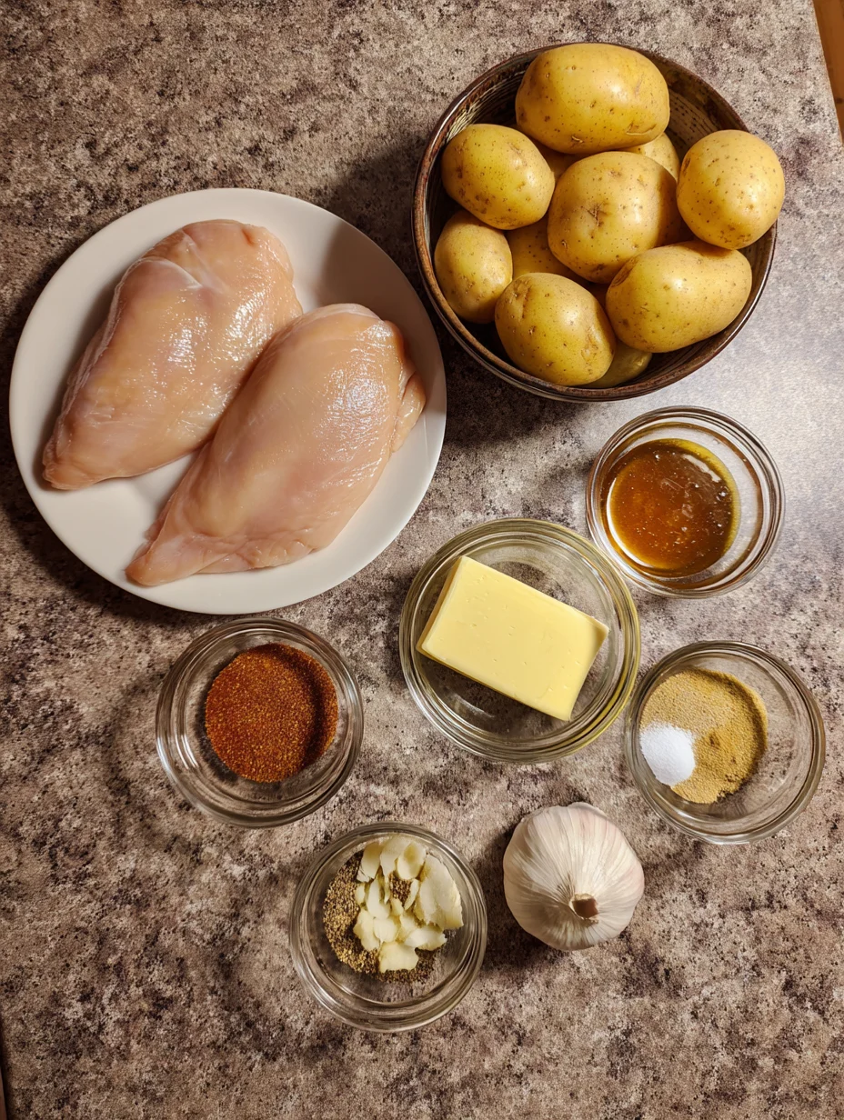 Sheet Pan Chicken and Potatoes