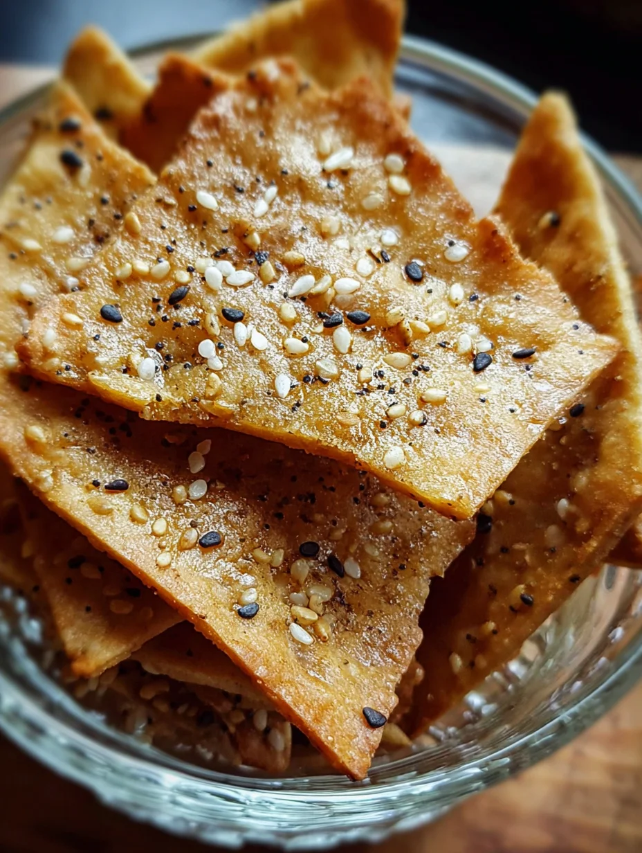 Sourdough Discard Crackers