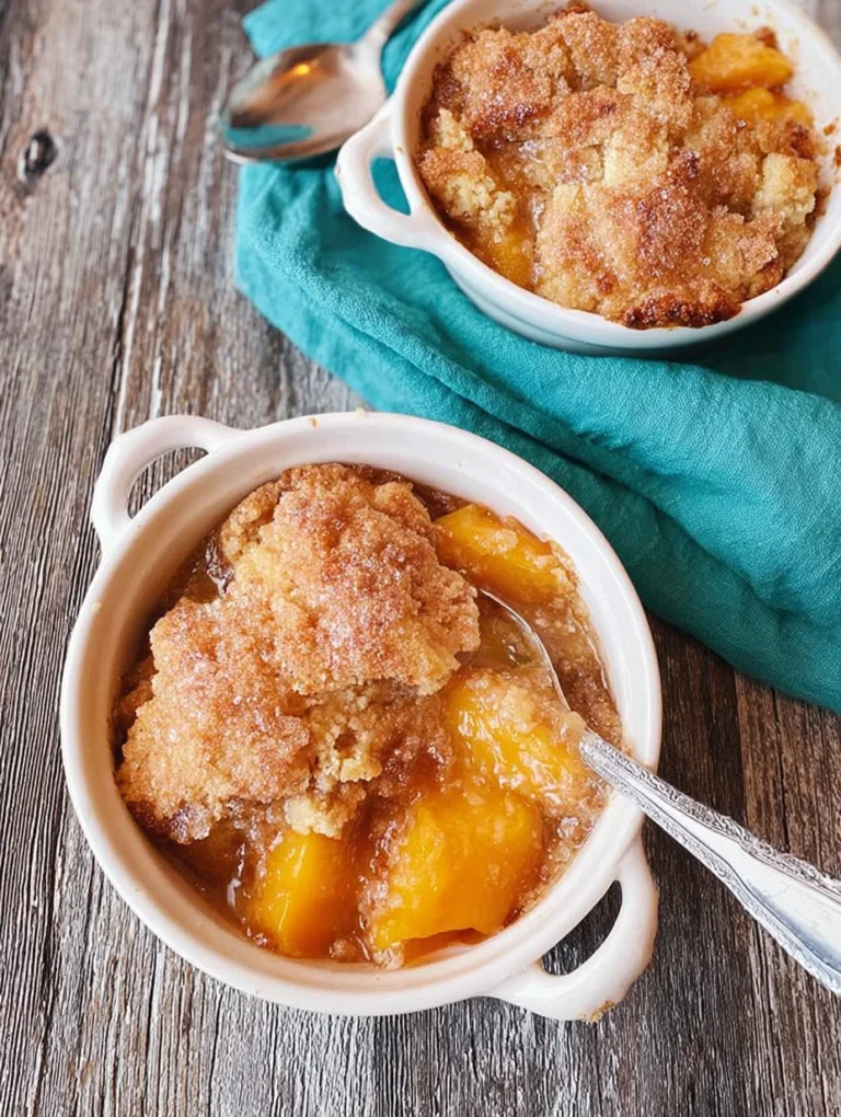 Southern Peach Cobbler