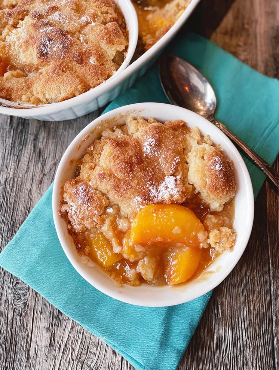 Southern Peach Cobbler