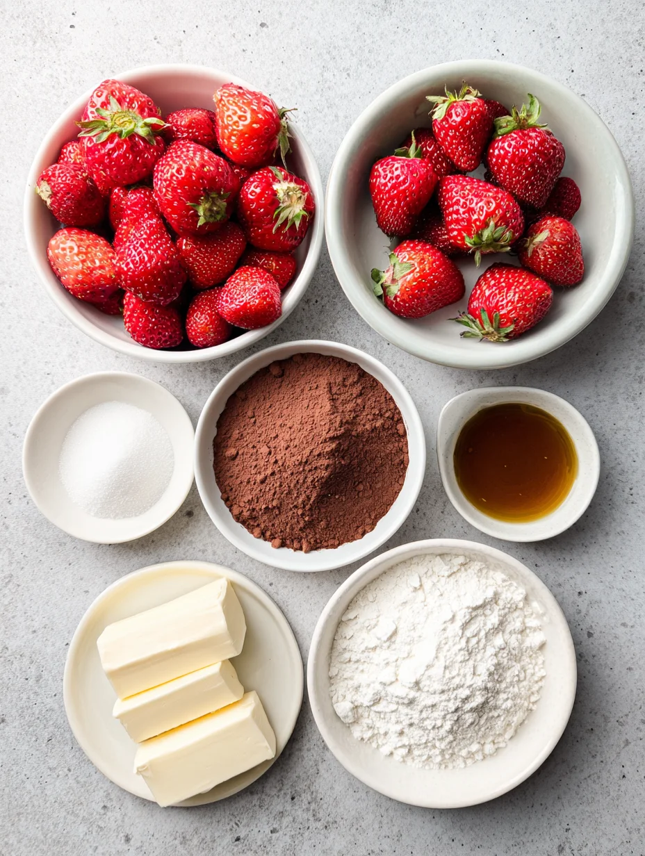 Strawberry Chocolate Cake