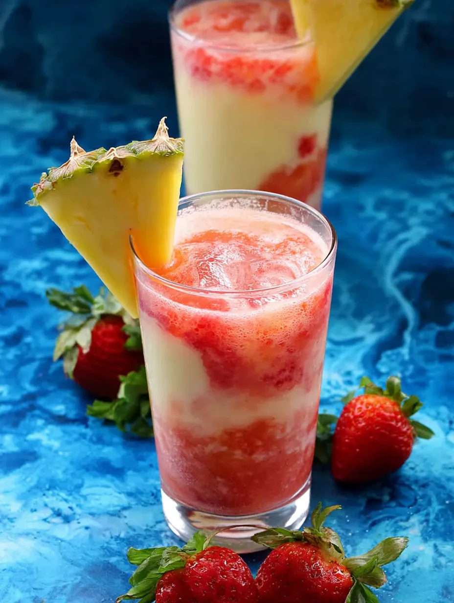 Strawberry Colada Splash