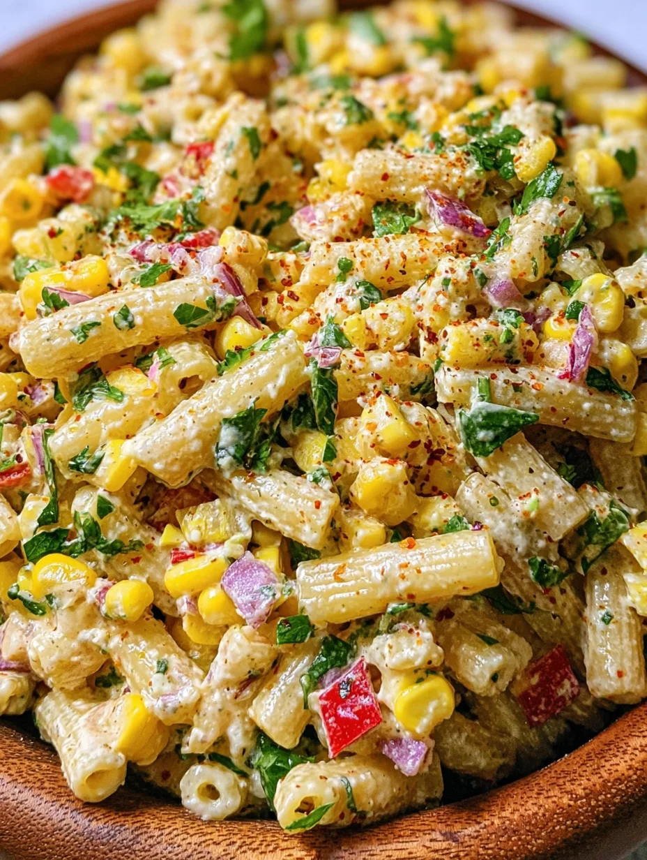 Street Corn Pasta Salad