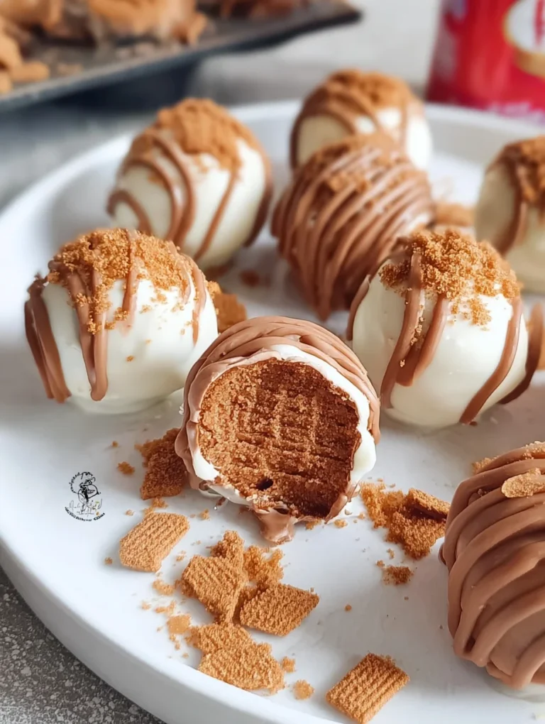 Truffles au Spéculoos