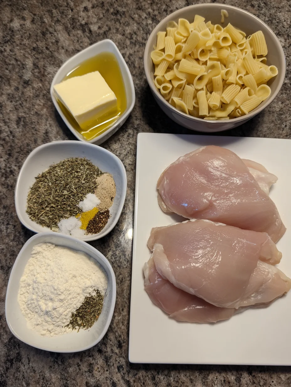 White Cheddar Chicken Pasta
