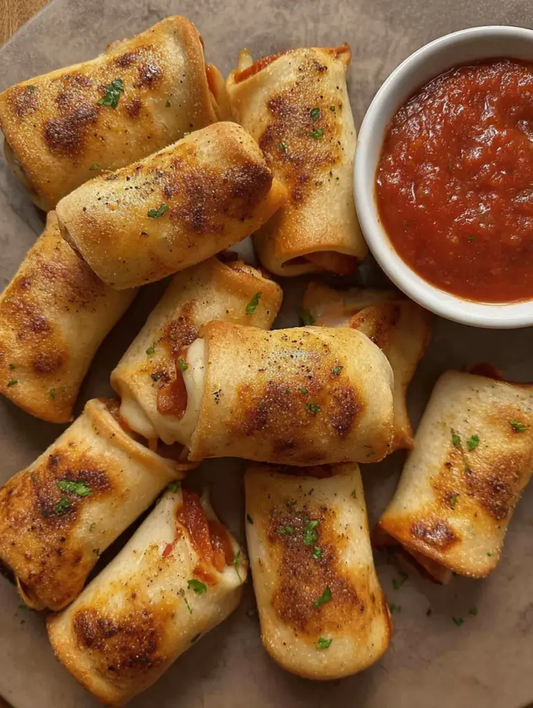 Air Fryer Pizza Rolls