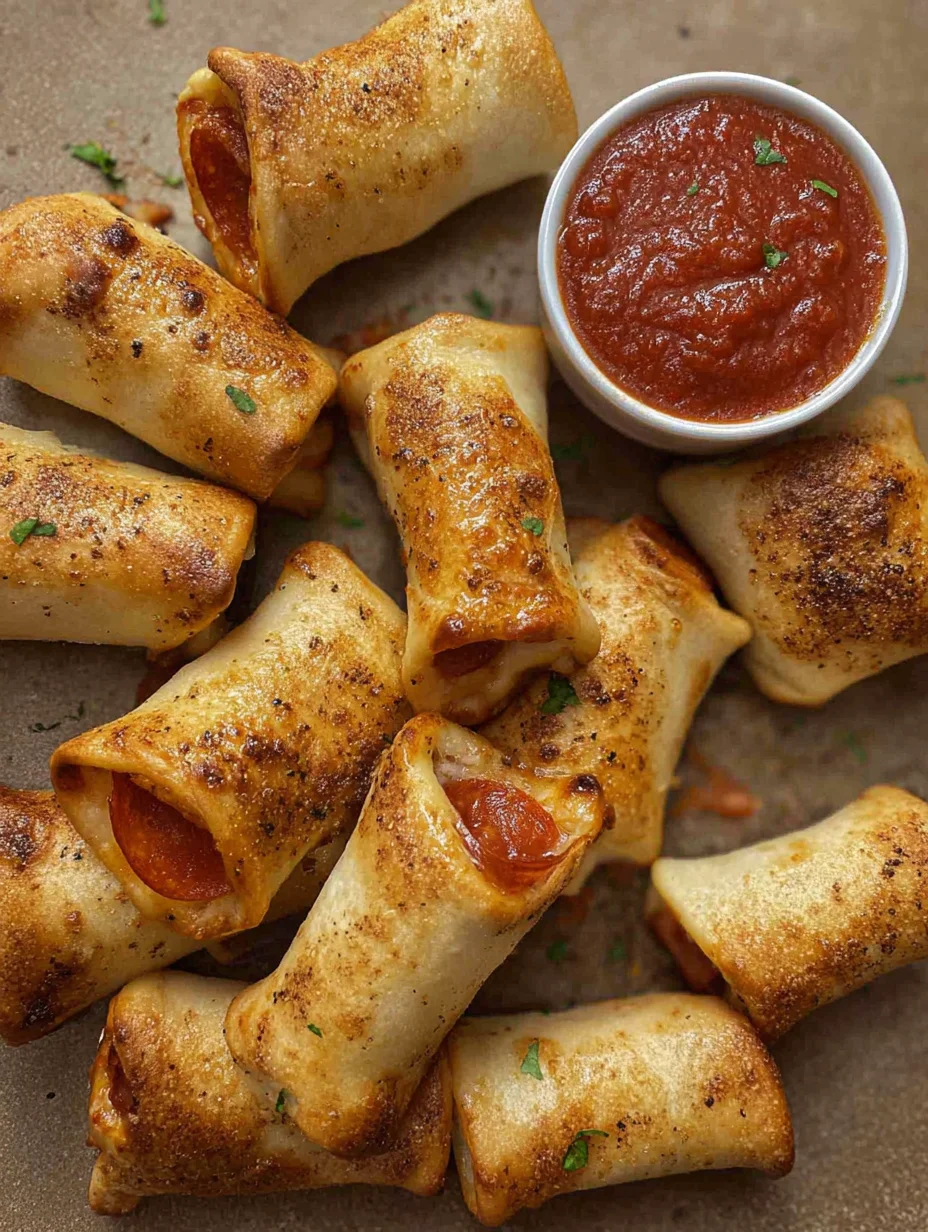 Air Fryer Pizza Rolls
