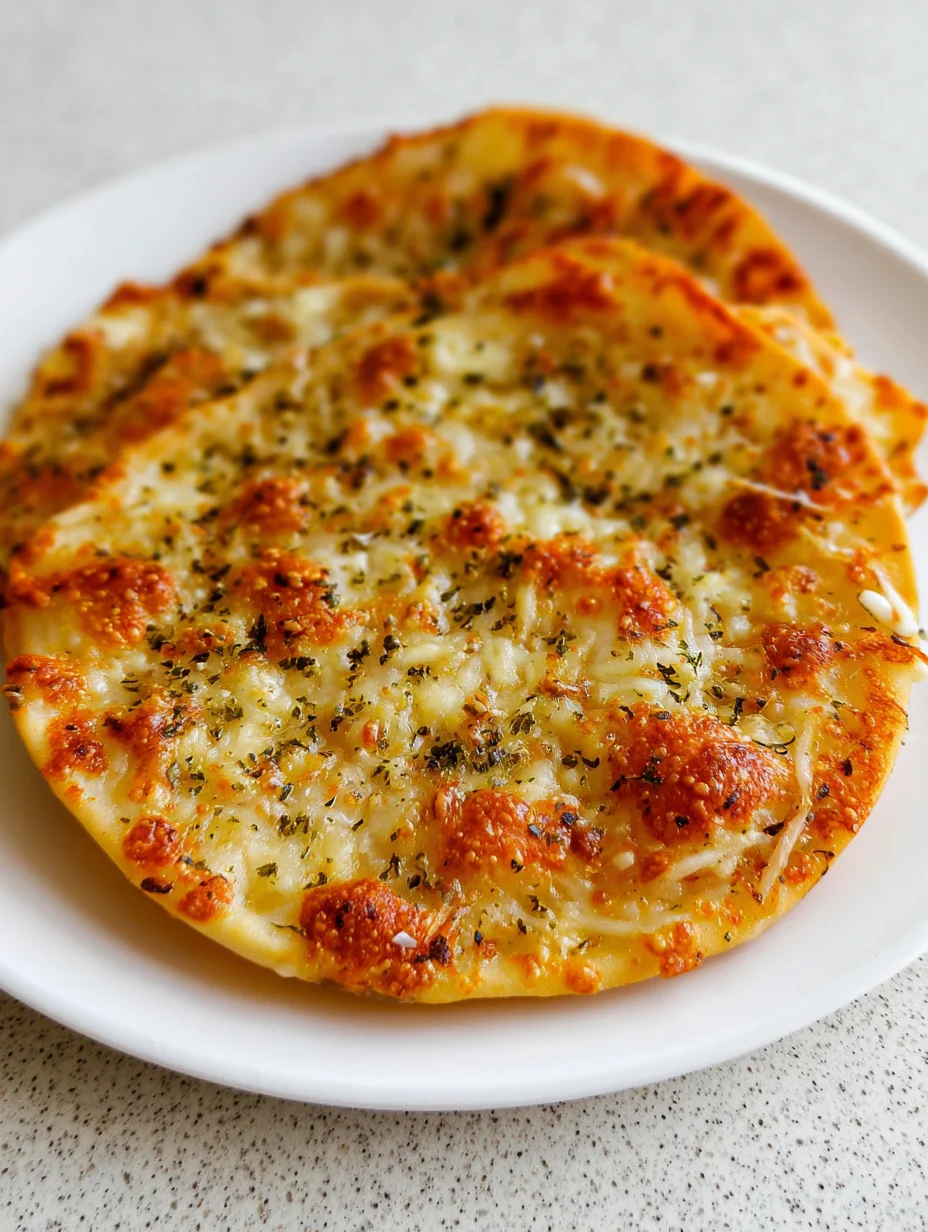 Air Fryer Tortilla Garlic Bread