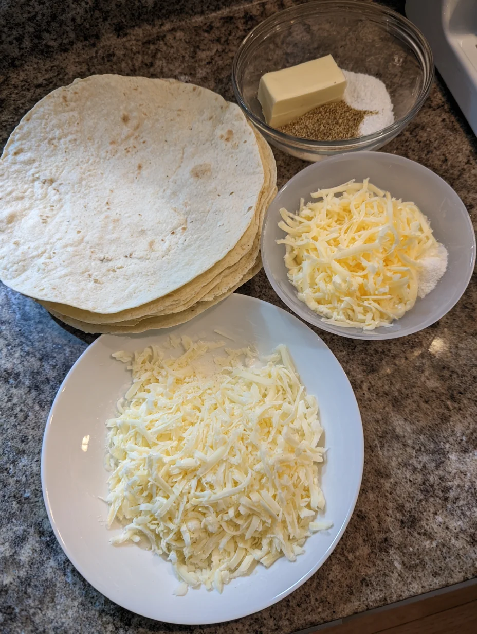 Air Fryer Tortilla Garlic Bread