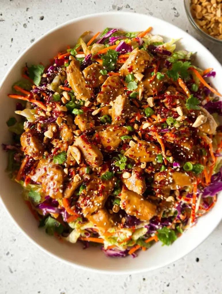 Asian Chicken Crunch Salad