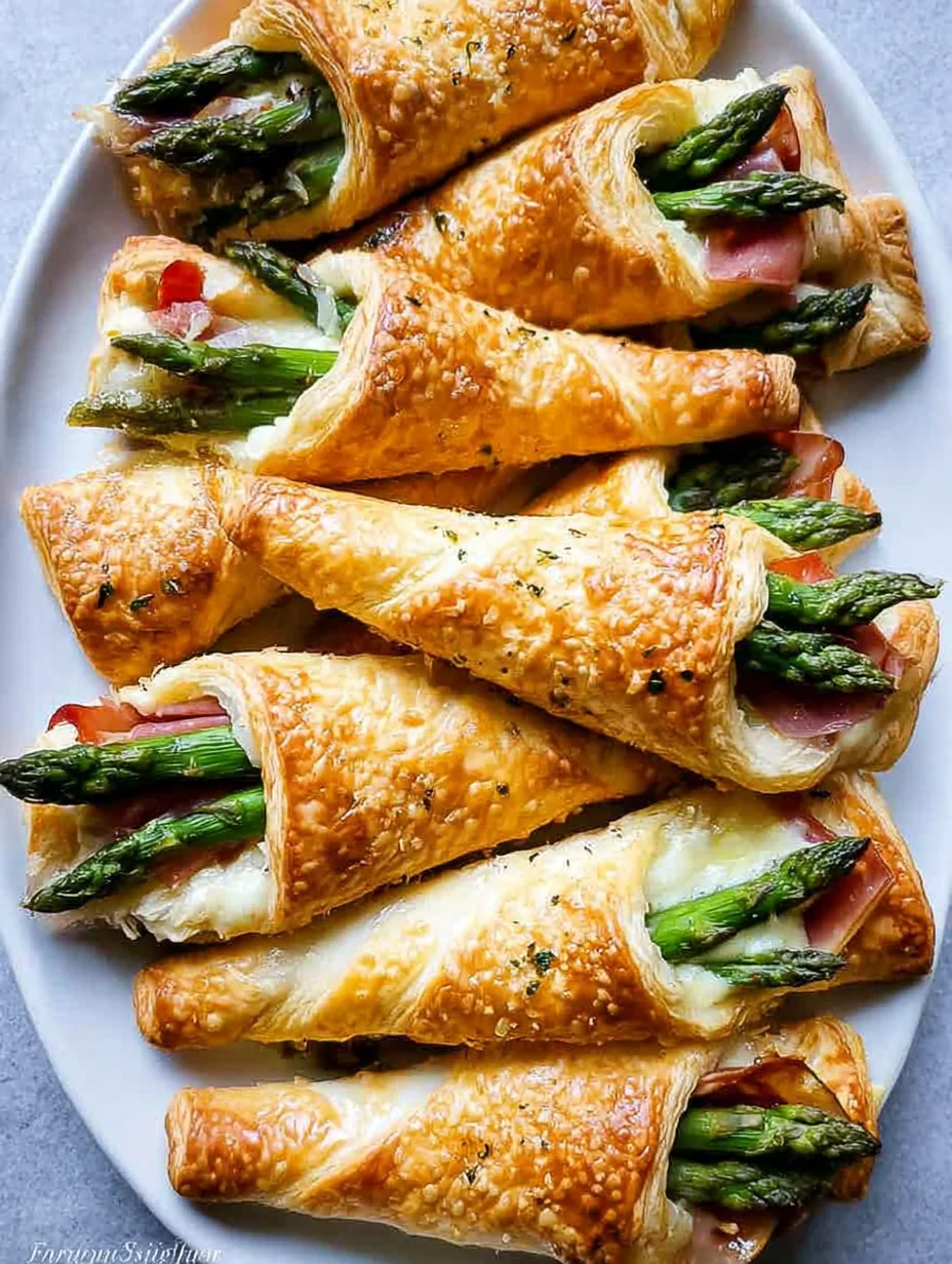 Asparagus Puff Pastry Bundles