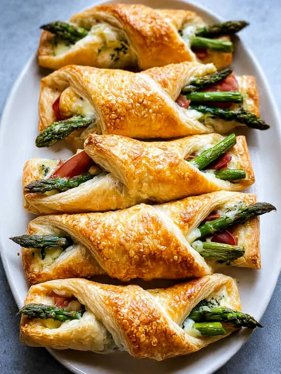 Asparagus Puff Pastry Bundles