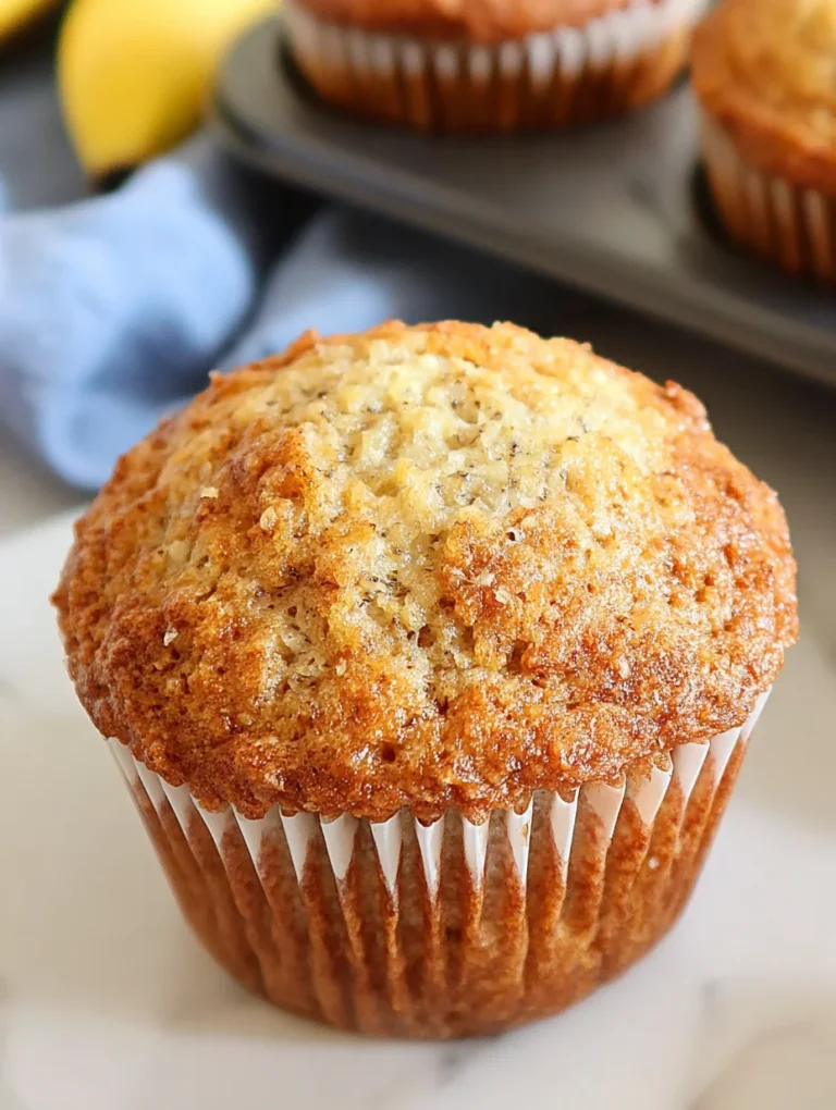 Best Ever Banana Muffins