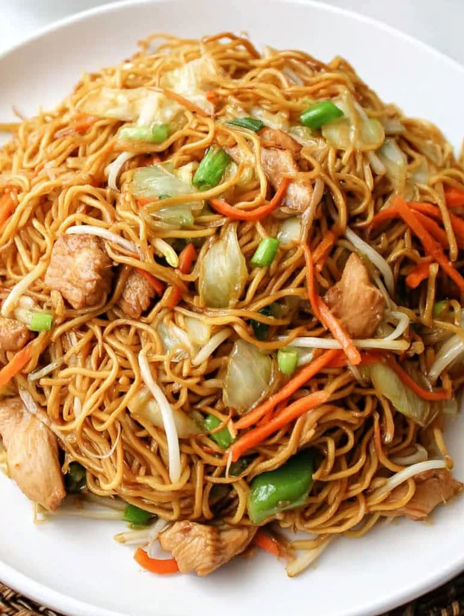 Chicken Chow Mein
