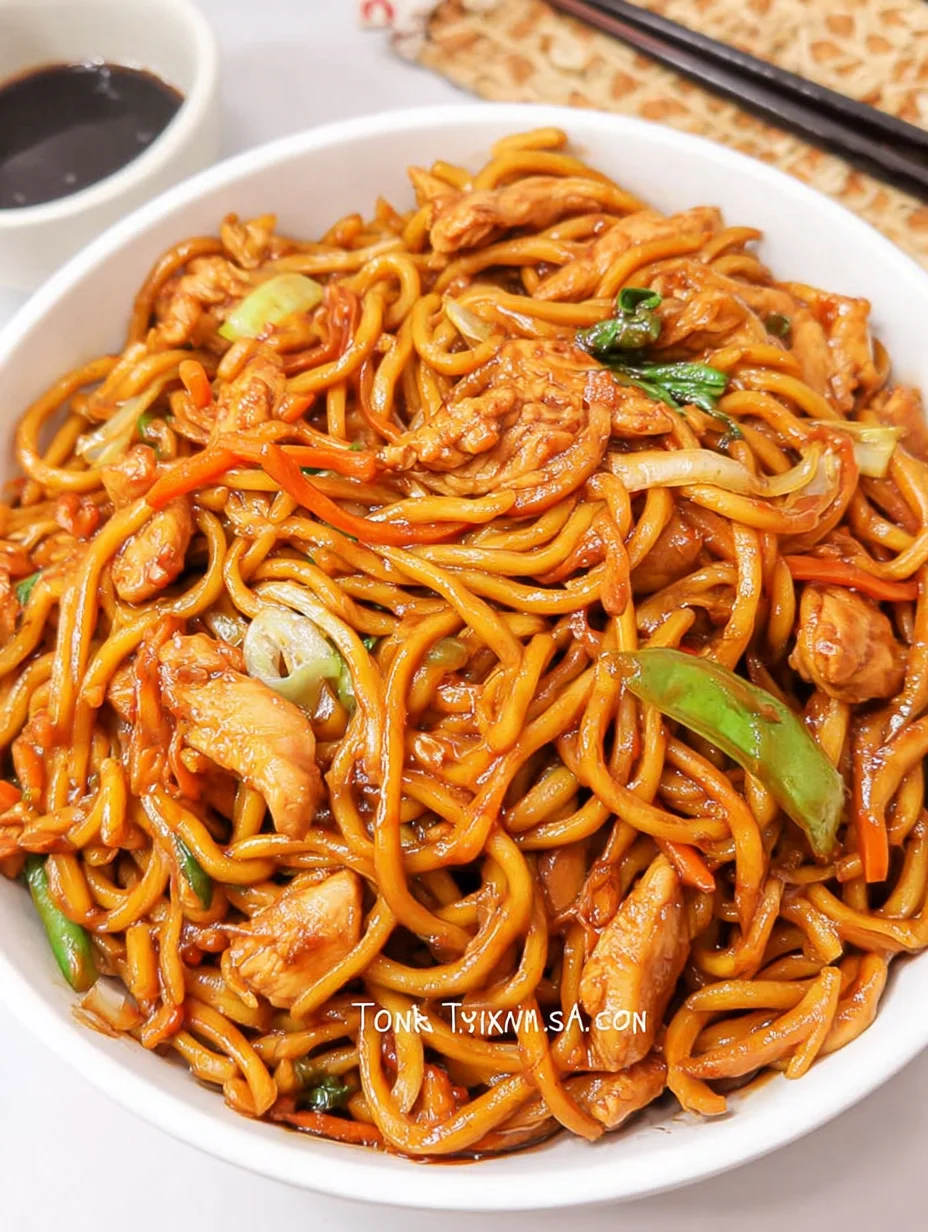 Chicken Lo Mein